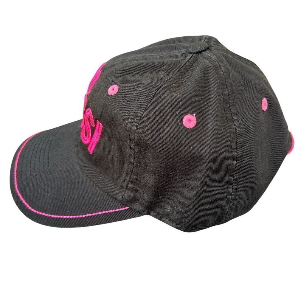 Inter Miami CF Lionel Messi #10 Black Pink Baseball Cap Unisex Adult - Picture 3 of 6